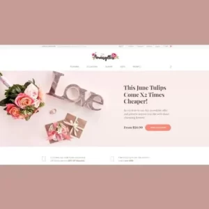 Amaryllis Flower Shop WooCommerce Theme