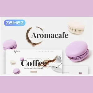 Aromacafe Coffee Shop Theme