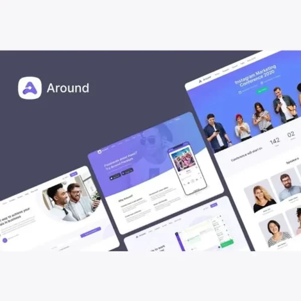 Around Multipurpose Business Theme | Plugins GT