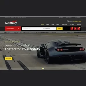 Autofoxy Auto Parts Store WooCommerce Theme