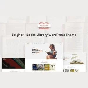 Boighor Books Library WooCommerce Theme