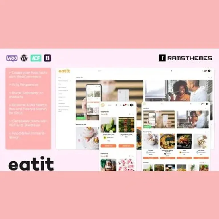 EATIT Food Store WooCommerce Theme 1 EATIT Food Store WooCommerce Theme