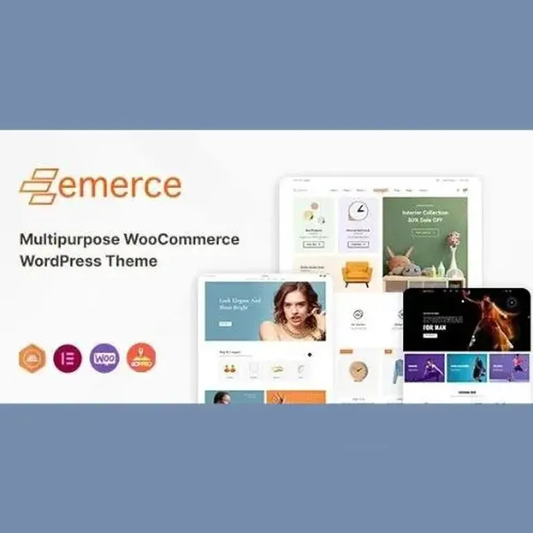 Emerce Multipurpose WooCommerce Theme 1 Emerce Multipurpose WooCommerce Theme