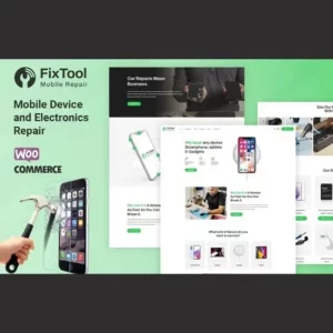 Fixtools Electronics Mobile and Repair Service Theme