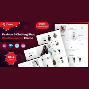 Flaxoc Fashion Store WooCommerce Theme