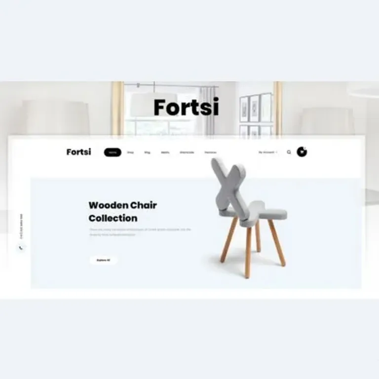 Fortsi Minimal Furniture Store Theme 1 Fortsi Minimal Furniture Store Theme