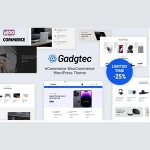 Gadgtec Electronics and Mobile WooCommerce Theme