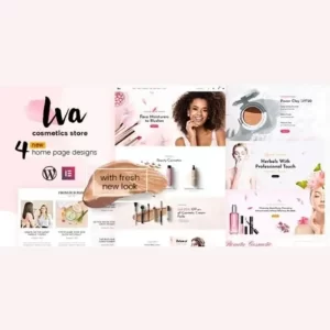 Iva Beauty Cosmetics Shop Theme