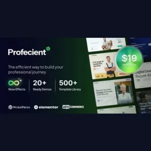 Profecient Multipurpose and WooCommerce Theme