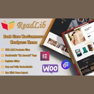 ReadLib Book Store WooCommerce Theme