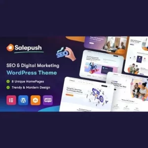 Salepush SEO and Digital Marketing Theme