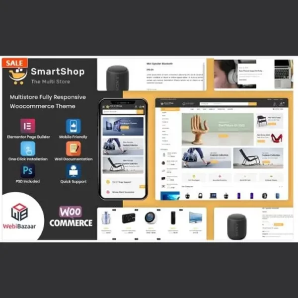 SmartShop Multipurpose Premium Theme | Plugins GT
