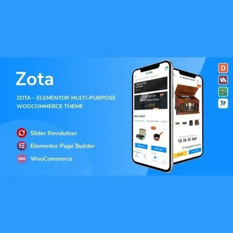 Zota Multi Purpose WooCommerce Theme 1 Zota Multi Purpose WooCommerce Theme
