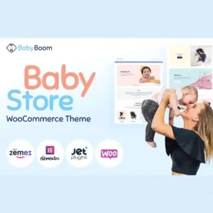 BabyBoom Cute And Modern Baby Theme