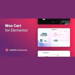 Carter Advanced WooCommerce Cart for Elementor