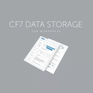 Contact Form 7 Data Storage