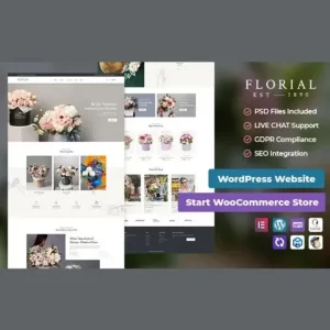 Florial Flower and Decoration WooCommerce Theme