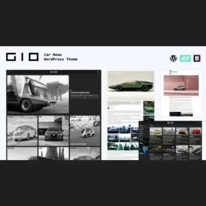 GIO Car News WordPress Theme