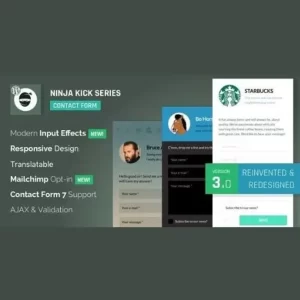 Ninja Kick Contact Form