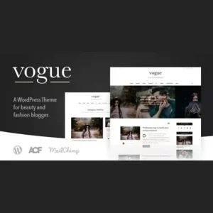 Vogue Fashionable and Elegant Theme