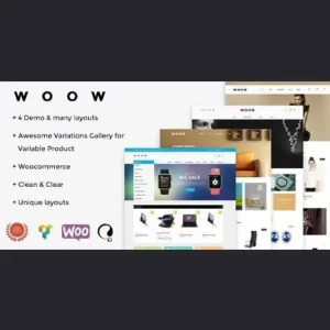 WOOW Responsive WooCommerce Theme