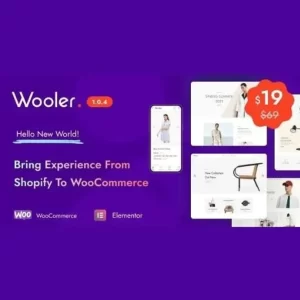 Wooler Conversion Optimized WooCommerce Theme