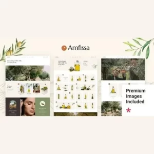 Amfissa Organic Olive Shop Theme
