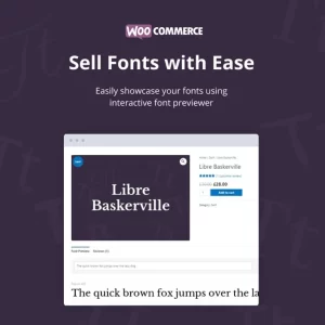 Jeg Font Preview WooCommerce Plugin
