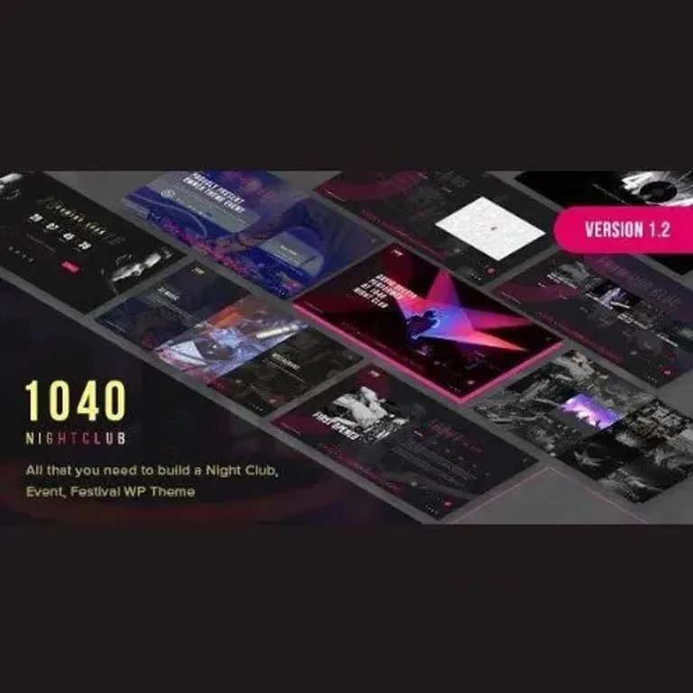 Night Club DJ Music Festival Theme 1 Night Club DJ Music Festival Theme