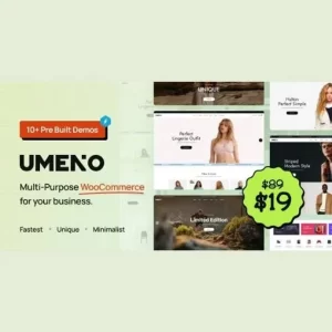 Umeno Multipurpose WooCommerce Theme