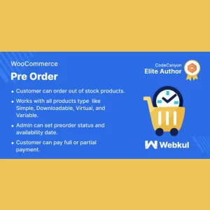 WooCommerce Pre Order Plugin