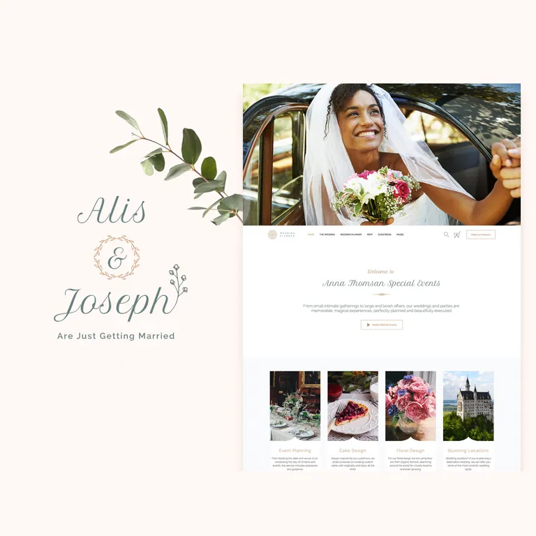Alis Wedding Planner Theme 1 Alis Wedding Planner Theme