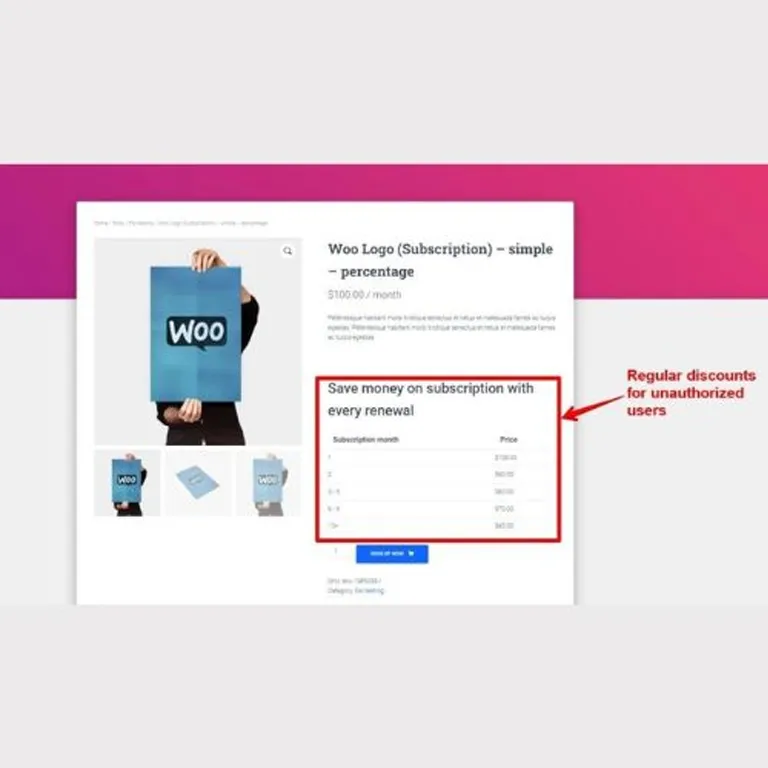 Discounts for WooCommerce Subscriptions 1 Discounts for WooCommerce Subscriptions