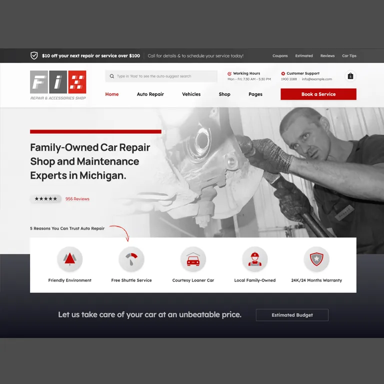 FixLab Auto Repair Theme 1 FixLab Auto Repair Theme