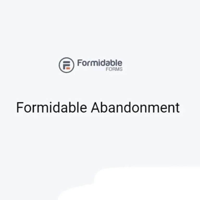 Formidable Abandonment WordPress Plugin 1 Formidable Abandonment WordPress Plugin