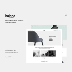Halena Minimal and Modern eCommerce Theme