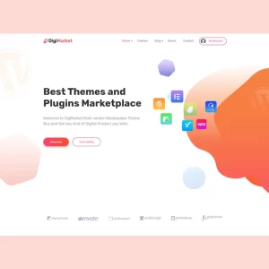 Tijarah Digital Marketplace WooCommerce Theme
