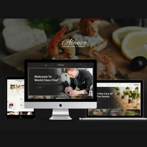 Alanzo Chef and Event Catering Theme