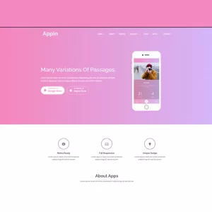 Appin Apps Responsive Theme