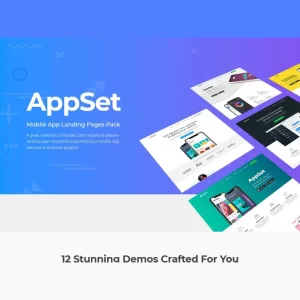 Appset App Landing Page Responsive Theme