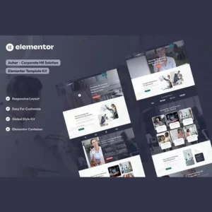 Auhar Corporate HR Solutions Elementor Template Kit