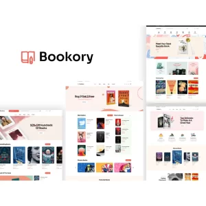 Bookory Book Store WooCommerce Theme