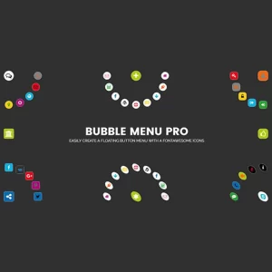 Bubble Menu Pro Creating Awesome Circle Menu With Icons