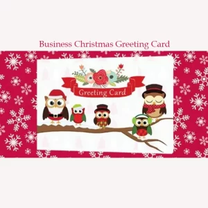 Business Christmas Greeting Card WP Plugin