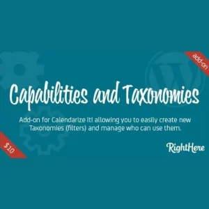 Capabilities and Taxonomies for Calendarize it