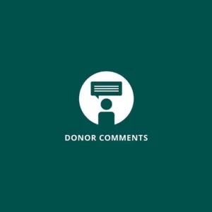 Charitable Donor Comments
