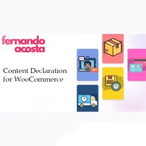 Content Declaration for WooCommerce