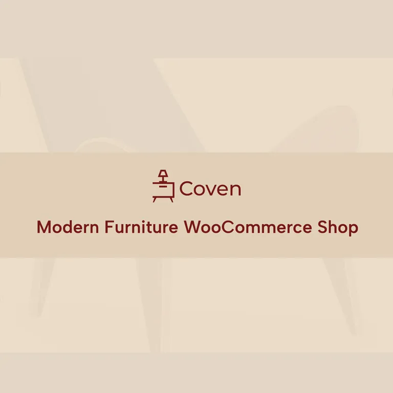 Coven Furniture Store WooCommerce Theme 1 Coven Furniture Store WooCommerce Theme