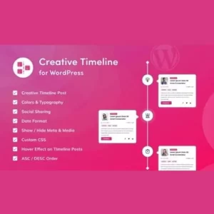 Creative Timeline for WordPress