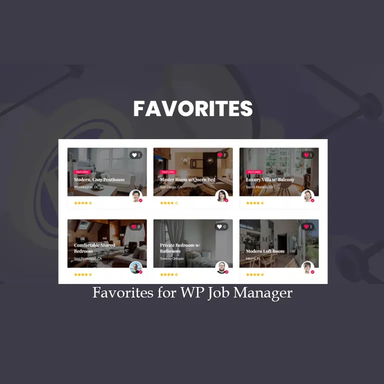 Favorites for WP Job Manager 1 Favorites for WP Job Manager
